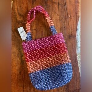Colorful Aerie beaded bag/purse